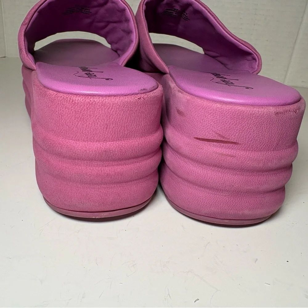 Free People Harbor Flatform Sandals Fuchsia Flirt Platform Purple 11 / 41